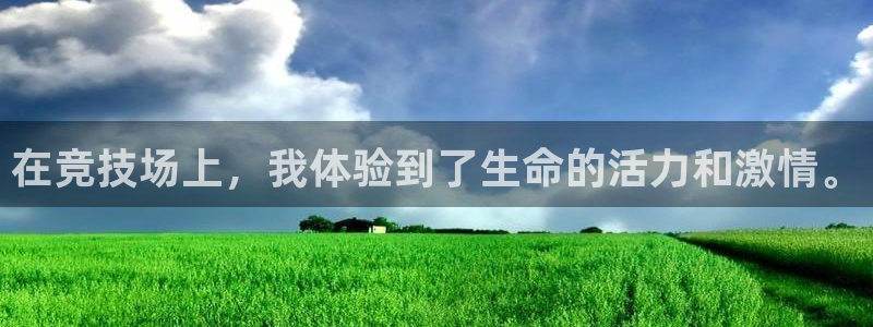 必一运动体育官网：在竞技场上，我体验到了生命的活力和激情。